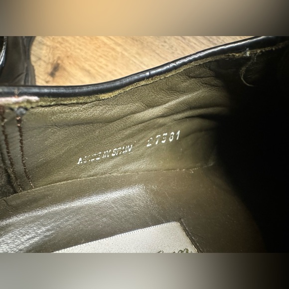 Mezlan Opera Formal Patent Leather Black Wedding Shoes Men’s Made Spain US 10 - Picture 11 of 12